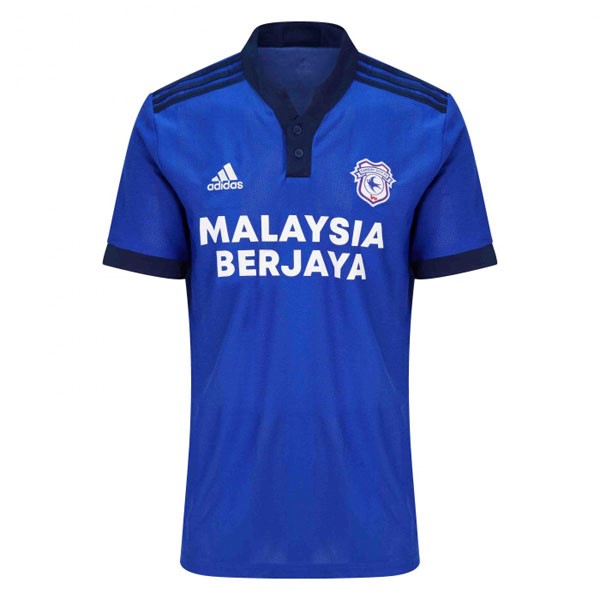 Camiseta Cardiff City 1st 2021-2022 Azul